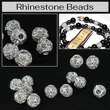 Lovely Round Rhinestone Spacer