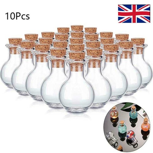 10x mini glass - with, cork
