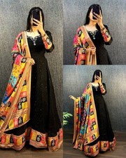 Classic Black Anarkali with