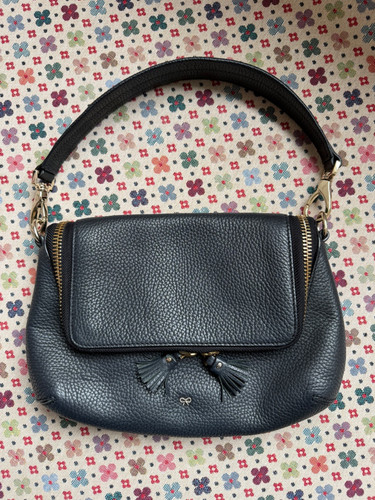 Anya hindmarch maxi zip black - anya,