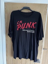 CM PUNK 3XL T-SHIRT WELCOME TO
