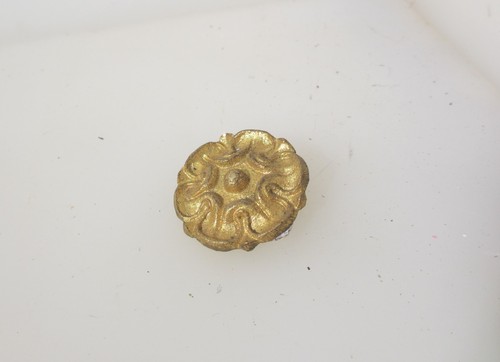 Antique brass picture - brass, rail