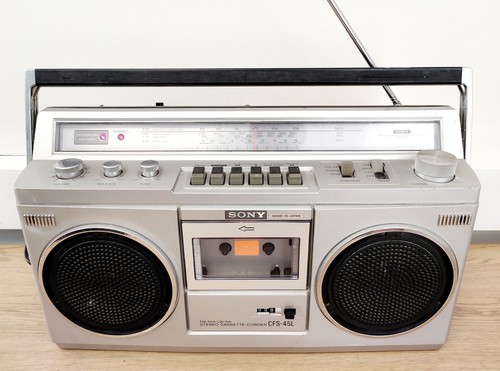 Vintage sony cfs 45l - vintage, boombox