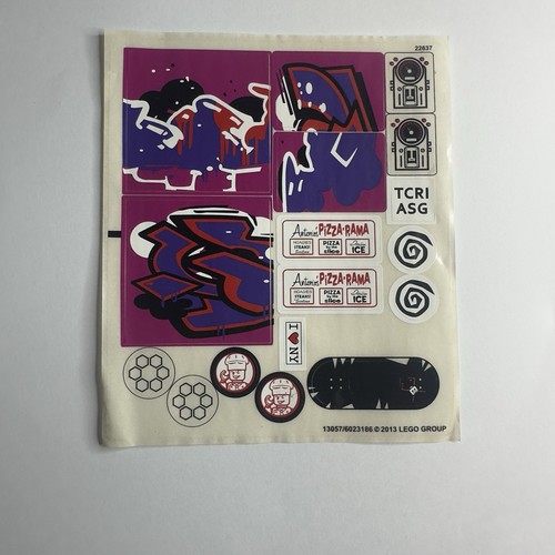 Genuine sticker sheet - genuine,