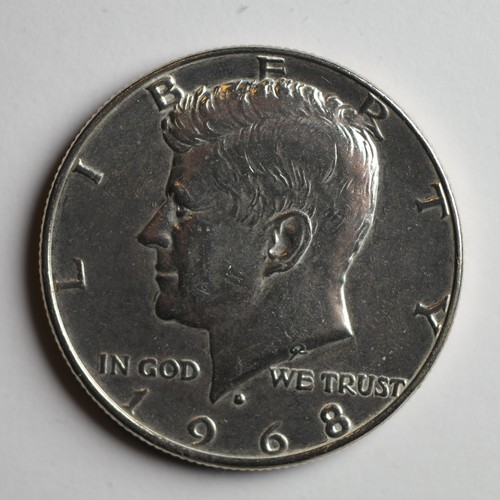 Usa silver kennedy half dollar - silver,
