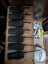 7x Motorola CP040 UHF Radios