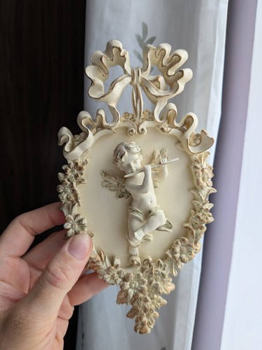 Vintage rustic cherub angelic - vintage,
