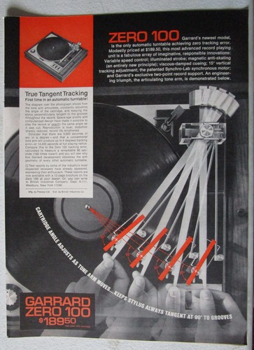 1971 garrard zero - garrard,
