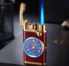 Clock jet gas flashlight - clock,