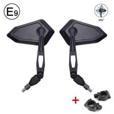 Motorcycle black mirrors - mirrors, +