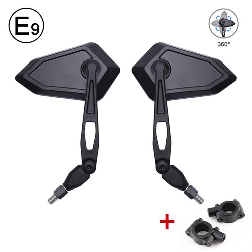 Motorcycle black mirrors - motorcycle,