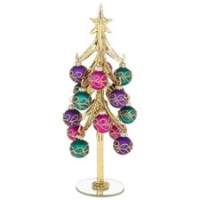 Gold Glass Christmas Tree with
