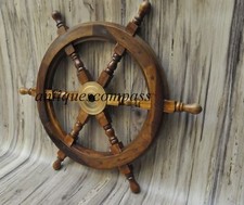Nautical wooden ship - 18"nautical,