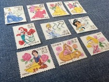 Disney Princess Used Postage