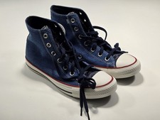 CONVERSE HI TOPS, CHUCK TAYLOR 70 BLUE DENIM HI TOPS, MENS 6, WOMENS 8. BNWOT
