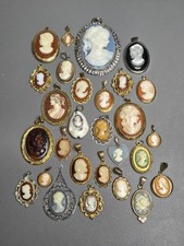 JOB LOT X 28 VINTAGE CAMEO