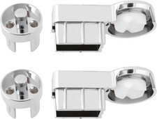 1 Pair Bath Screen Hinges-Left