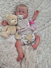 REBORN Baby doll Textured Skin. UK Artist 13yrs ChickyPies Ghsp. ❤️ LAST ONE 
