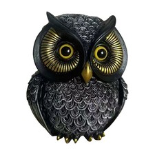 Owl Table Lamp, Resin Owl