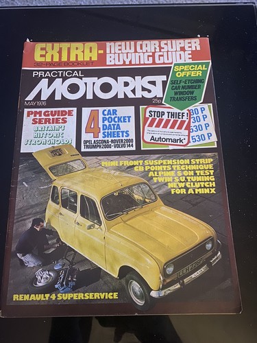 Practical motorist magazine - motorist,