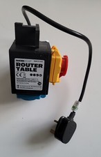 Emergency Stop Switch Push Button Shut Off Switch 220V for Router Tables Tools