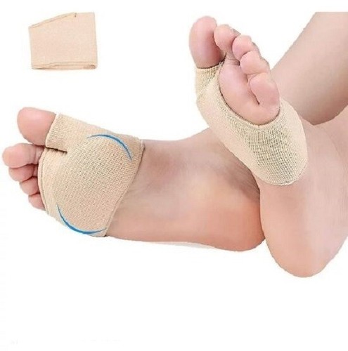 Beige medium fabric metatarsal - beige,