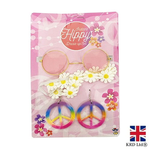 Hippie fancy dress - hippie, set