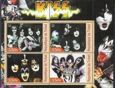 KISS ROCK MUSIC SPECIAL STAMPS