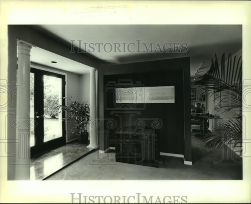 1985 press photo home - press, focus