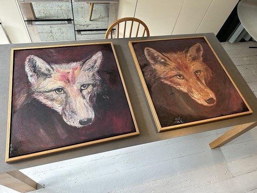 The fox original artwork - ‘the,
