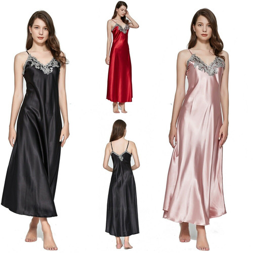 Womens long chemise sleepwear - womens,