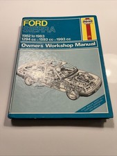 Ford Sierra 1982 - 1983 Haynes Manual - 1294, 1593, 1993cc