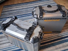 A Pair of Nomada Aluminium Adventure Panniers with Frames From KTM 1190adv 13-16