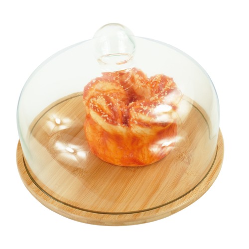 Cake plate glass - cake, dome