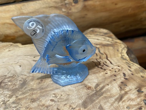 Fenton glass buffet sunfish - fenton,
