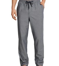 Calvin Klein Men's Pyjama Bottoms Grey Cotton Blend Lounge Trousers NWT