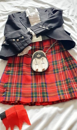 Child scottish highland dress - highland,