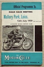 MALLORY PARK 12 Jul 1959