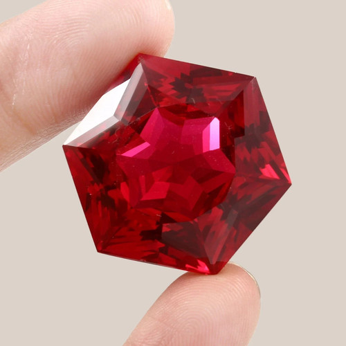 Natural burmese red ruby - burmese, 11.50