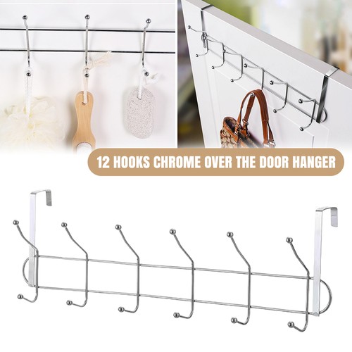 Over the door hooks chrome - door,