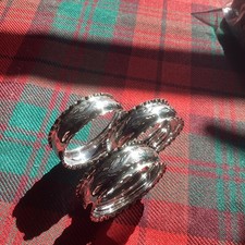 3 Matching Solid Silver