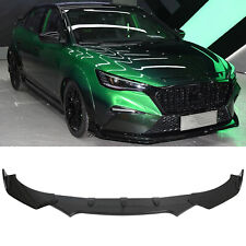 For MG ZR TF ZS MG3 Glossy Black Front Bumper Lip Spoiler Splitter Lip Body Kits