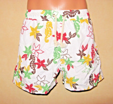 NEW MENS BOYS WHITE SHORT