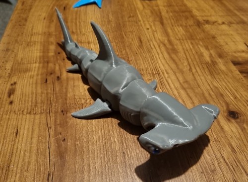 Hammer head shark flexi - head,