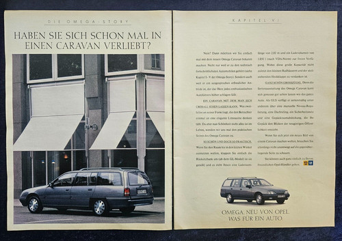 Opel omega story the new - omega,