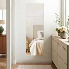 Large Mirror Tiles Wall
