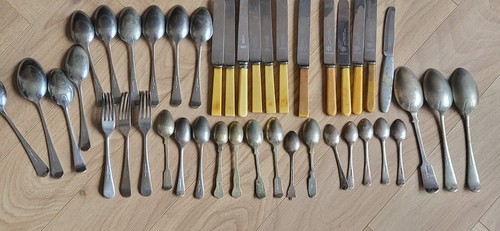 Joblot 42x vintage silver - ,