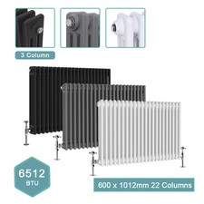 Traditional Victorian Cast Iron Style 2 3 4 Column Radiator Central Heating Rad