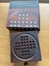 Solid Wooden Mini Solitaire Set - John Lewis