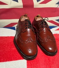 Loake 762t Brogues in OXBLOOD